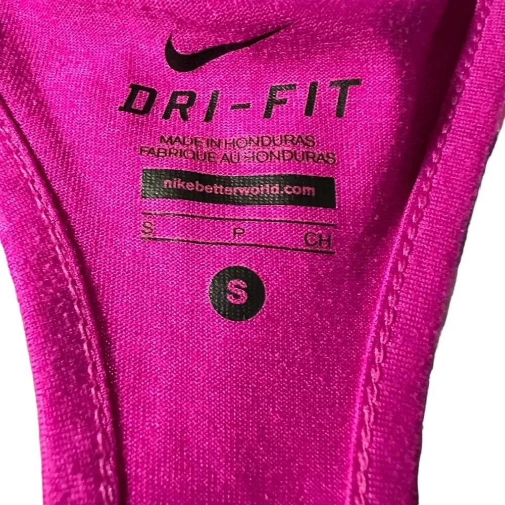 Nike Dri-fit women's small pink workout tank top